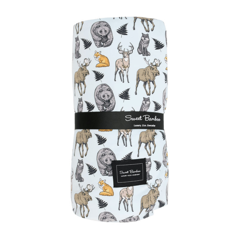 Into The Wild Big Kid Cloud Blanket - The Palm Beach Baby Sweet Bamboo