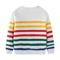 Jumping Meters Colorful Boys Sweatshirts with Truck Design - The Palm Beach Baby