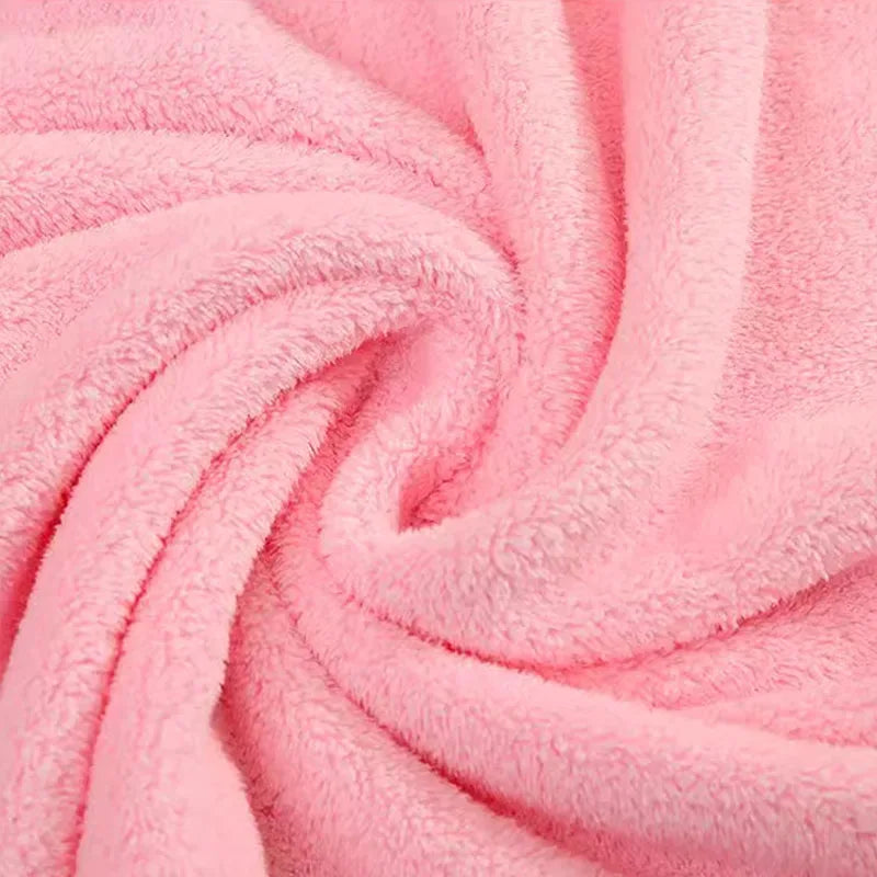 pink bath towels for babies and kids soft absorbent fabric