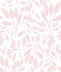 Goosewaddle light pink knotted sleep sacks for newborns with soft leaf pattern design