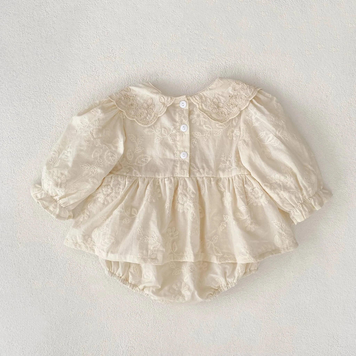Matching Sister Outfits with Peter Pan Collars Dress - The Palm Beach Baby