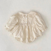 Matching Sister Outfits with Peter Pan Collars Dress - The Palm Beach Baby