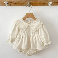 Matching Sister Outfits with Peter Pan Collars Dress - The Palm Beach Baby