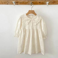Matching Sister Outfits with Peter Pan Collars Dress - The Palm Beach Baby