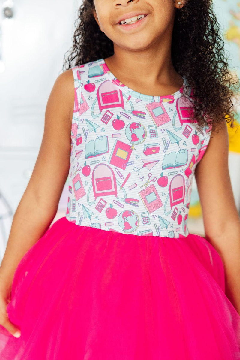 Top of the Class Tank Tutu Dress - The Palm Beach Baby Mila & Rose ®