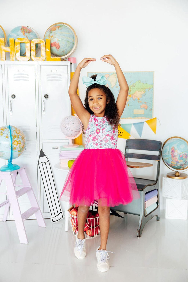 Top of the Class Tank Tutu Dress - The Palm Beach Baby Mila & Rose ®