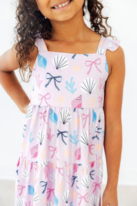 Beachside Bows Ruffle Maxi Dress - The Palm Beach Baby Mila & Rose ®