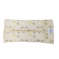 Murphy Comfy Cradle baby pillow in beige with green cactus print for newborns
