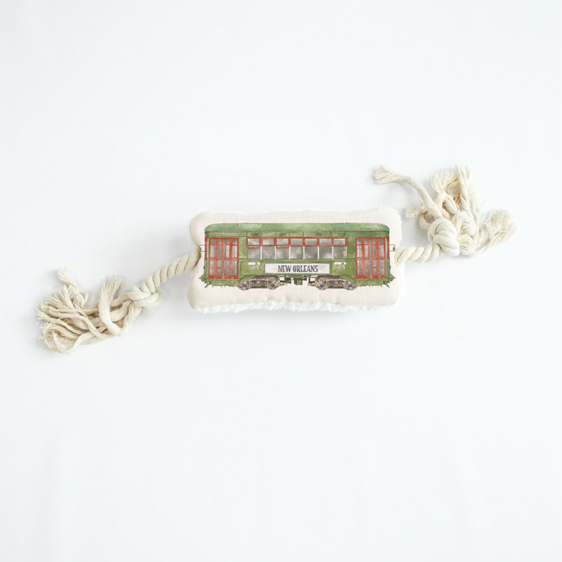 Streetcar Dog Rope Toy - The Palm Beach Baby Nola Tawk
