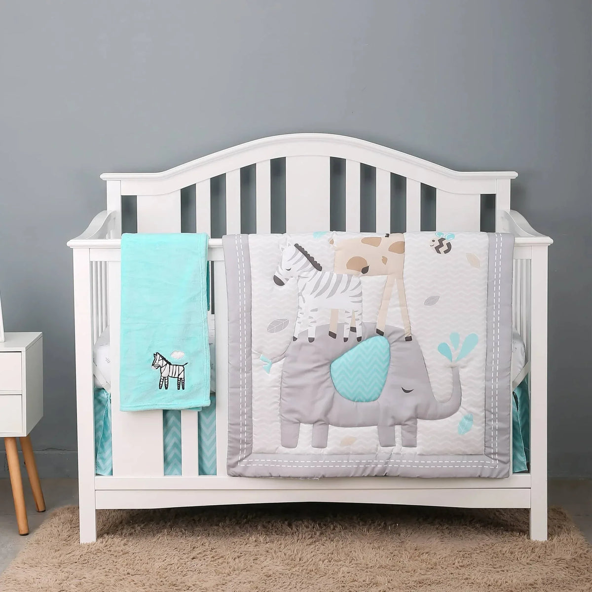 The Palm Beach Baby Nursery Crib Bedding Set - 4 Designs - The Palm Beach Baby