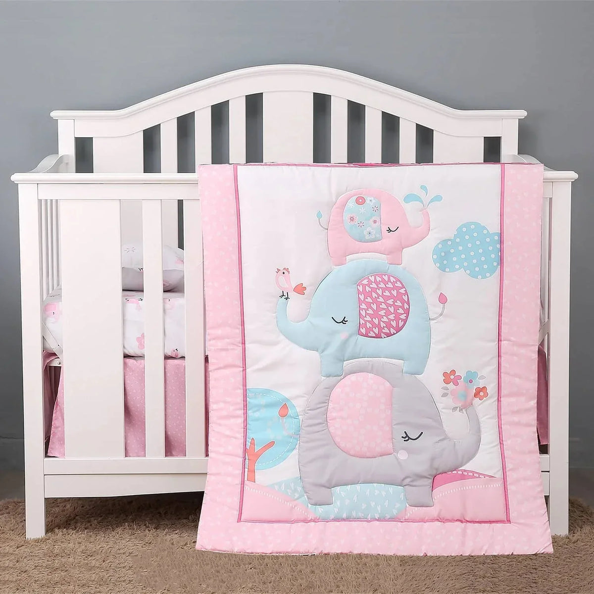 The Palm Beach Baby Nursery Crib Bedding Set - 4 Designs - The Palm Beach Baby