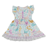 "Spring Girl" Boho Print Dresses for Girls - 4 Adorable Prints and Designs - The Palm Beach Baby