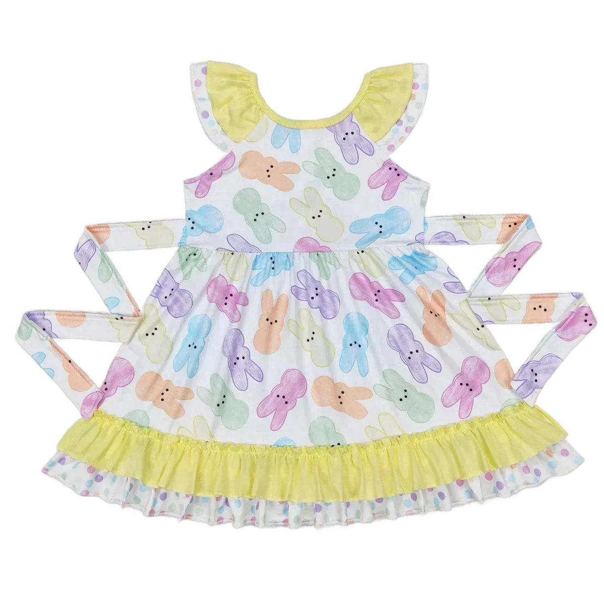 "Spring Girl" Boho Print Dresses for Girls - 4 Adorable Prints and Designs - The Palm Beach Baby