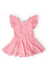 'Feeling Pink' Ballet Leotard for Toddlers Twirl S/S - The Palm Beach Baby