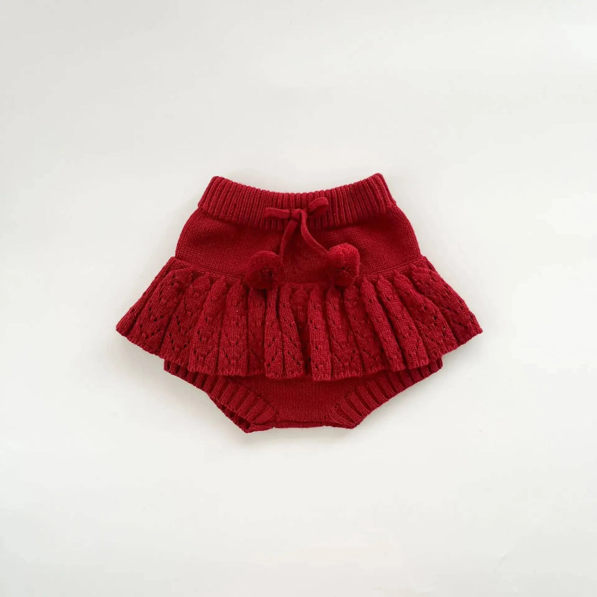 Popcorn Knit Toddler Sweater Set in Red - Cozy & Cute - The Palm Beach Baby