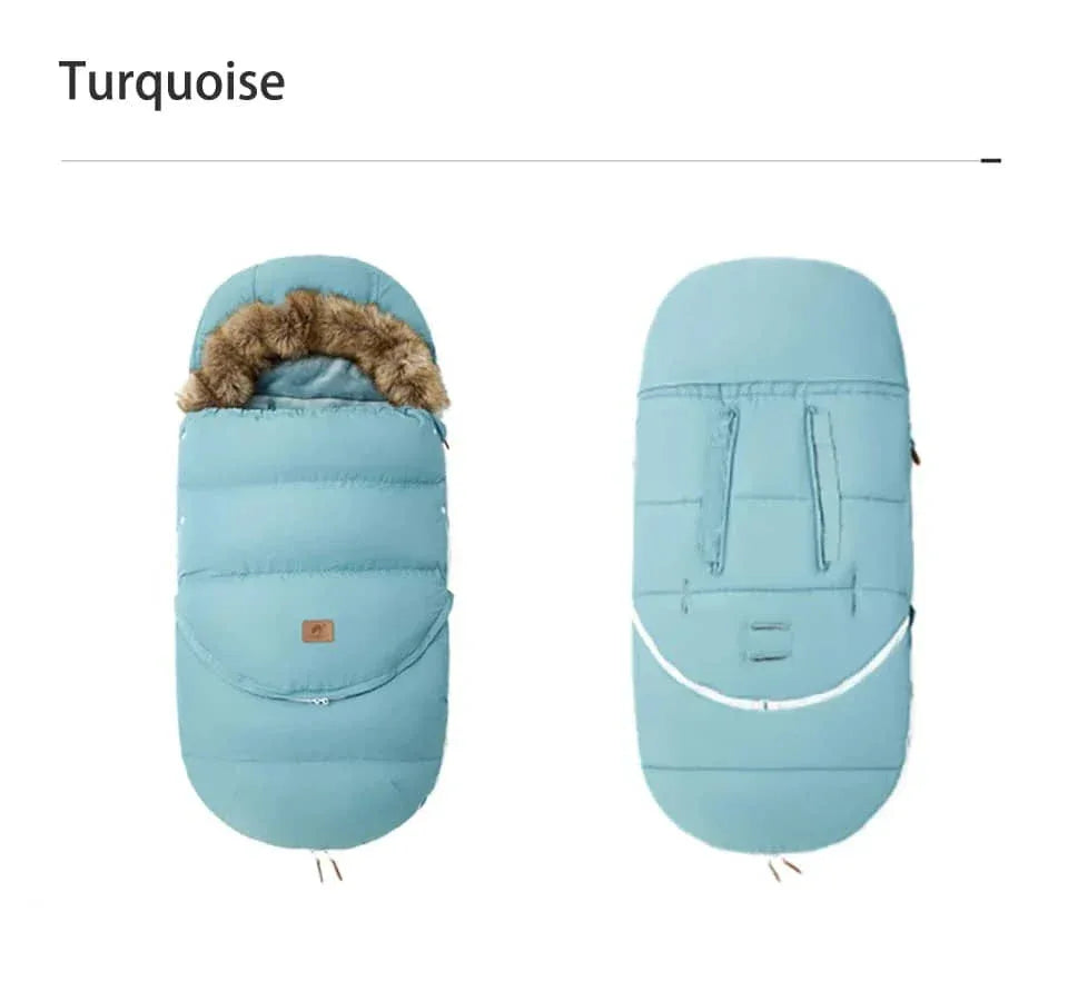 Cozy Quilted Baby Stroller Swaddle for Boys & Girls - The Palm Beach Baby