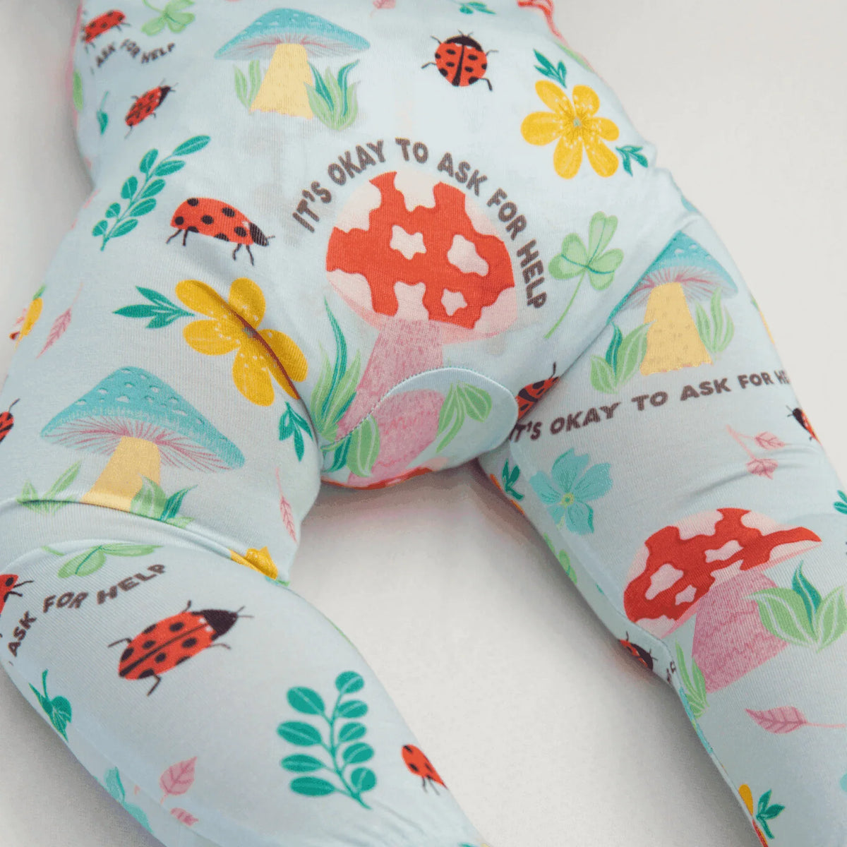 Raising Mama Magic Mushroom Baby Footie - Soft & Cute - The Palm Beach Baby