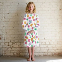 The Palm Beach Baby Retro Flower Girls Dress - Stylish & Cute - The Palm Beach Baby