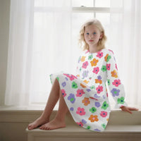 The Palm Beach Baby Retro Flower Girls Dress - Stylish & Cute - The Palm Beach Baby