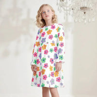 The Palm Beach Baby Retro Flower Girls Dress - Stylish & Cute - The Palm Beach Baby