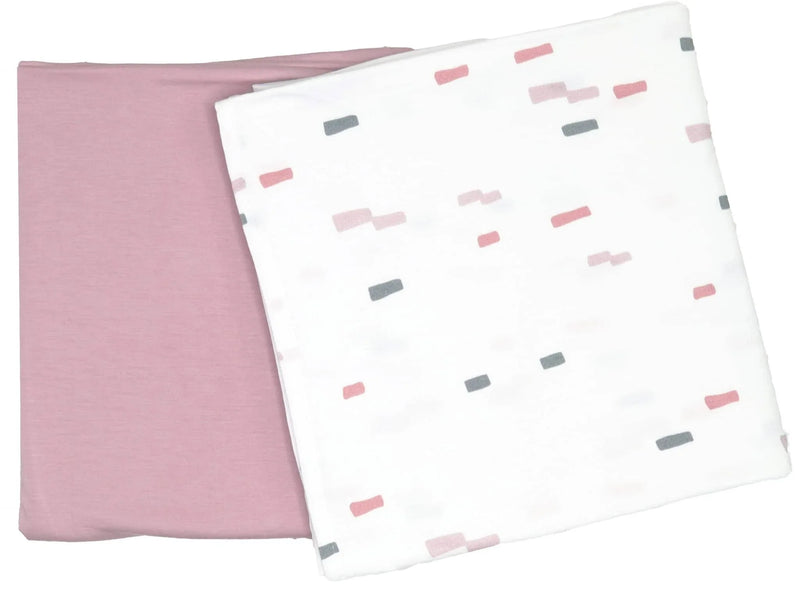 Goosewaddle rose pink baby swaddle blankets made of soft breathable cotton material with solid and patterned designs