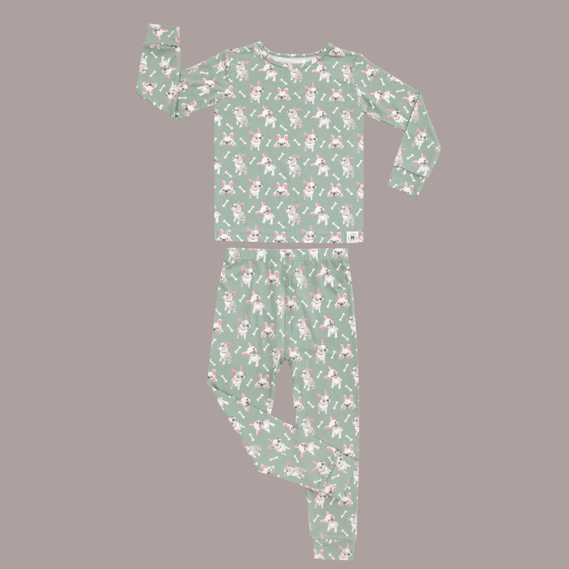 Ruff and Stuff Big Kid Pajama - The Palm Beach Baby Sweet Bamboo