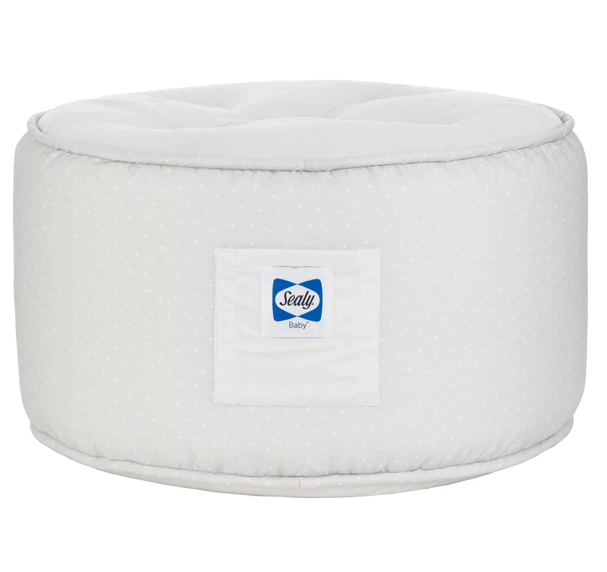 Gray Toddler Pouf Chair - Soft, Cozy Seat - The Palm Beach Baby