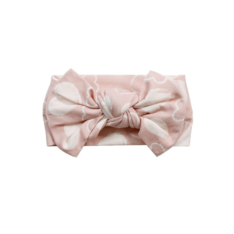 So Much Love Knotted Bow - The Palm Beach Baby Sweet Bamboo