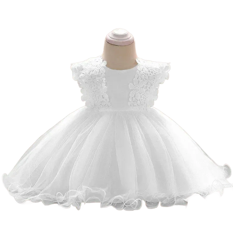 Geneva Lace Special Occasion Dress For Girls - 2 Elegant Colors - The Palm Beach Baby Estimated 19 - 30 Day Shipping