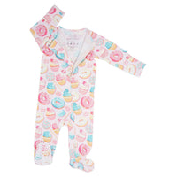 Sweet Tooth Zipper Footie