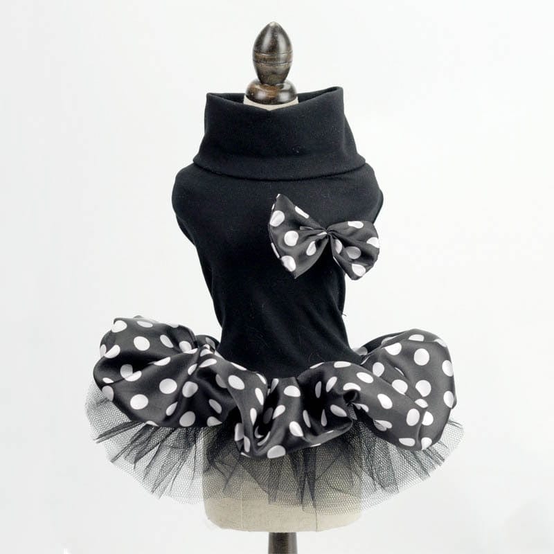 pet clothes Black / XS "Sophia" Pet Special Occasion Dress -The Palm Beach Baby
