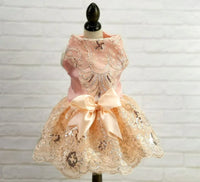 DIVA Pet - "Sophia-Marie" Embroidered Pet Occasion Dress - The Palm Beach Baby