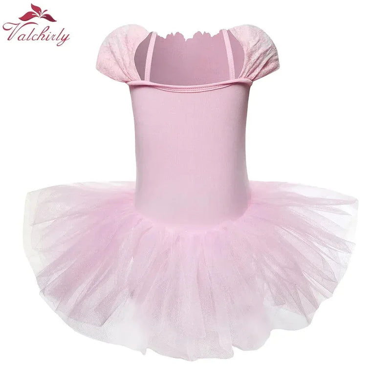 Giana Girls Ballet Tutu Dress Rosette Soft Comfort—The Palm Beach Baby