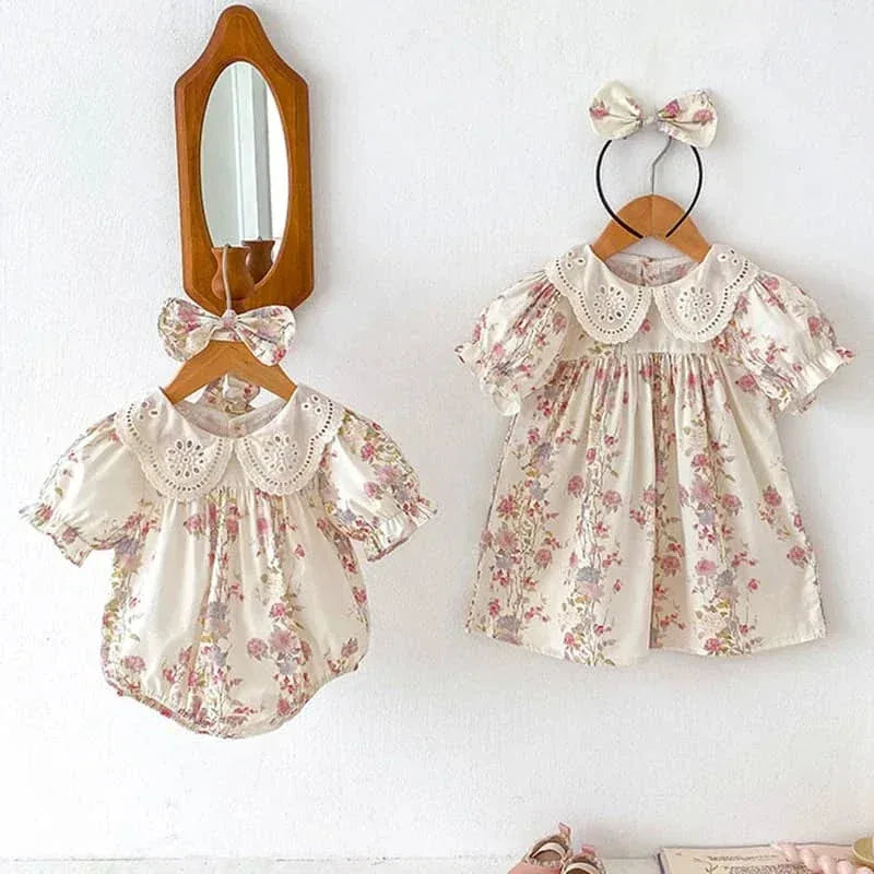 Vintage Sibling Outfits for Babies