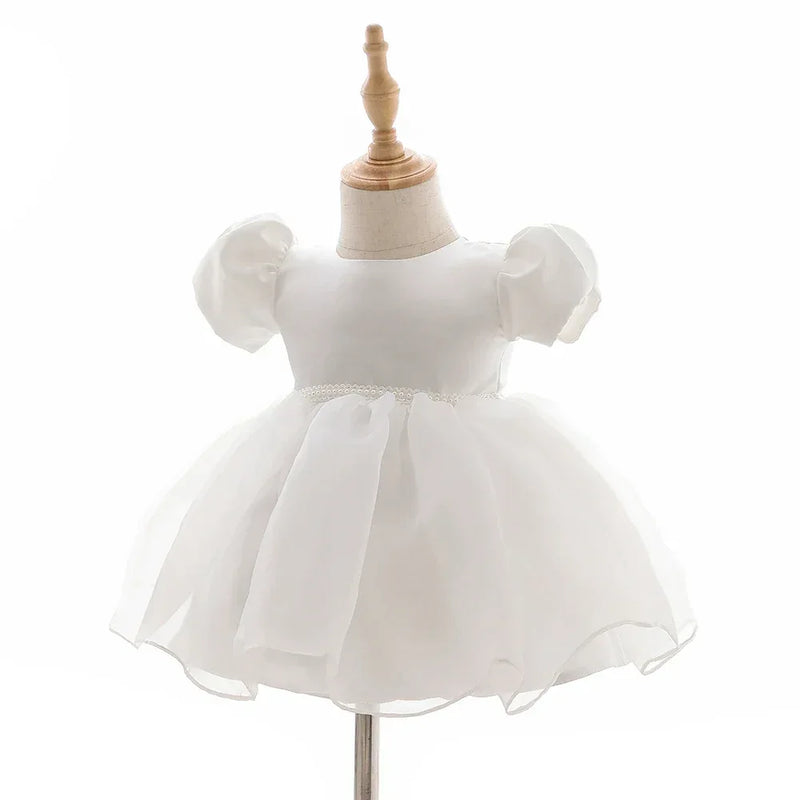 Willo White Tulle Dress for Baby Girls – The Palm Beach Baby