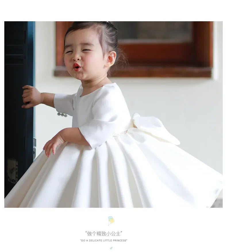 Lily White Special Occasion Dress for Girls | The Palm Beach Baby Lily White Special Occasion Dress for Girls | The Palm Beach Baby