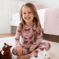 Wild Horses Big Kid Pajama Set - Soft & Comfy