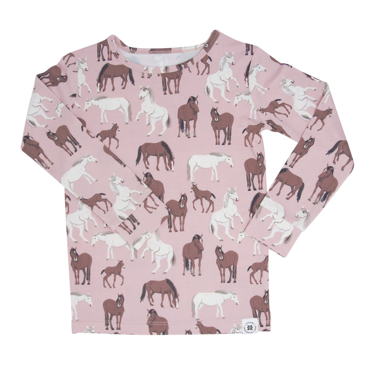 Wild Horses Big Kid Pajama Set - Soft & Comfy