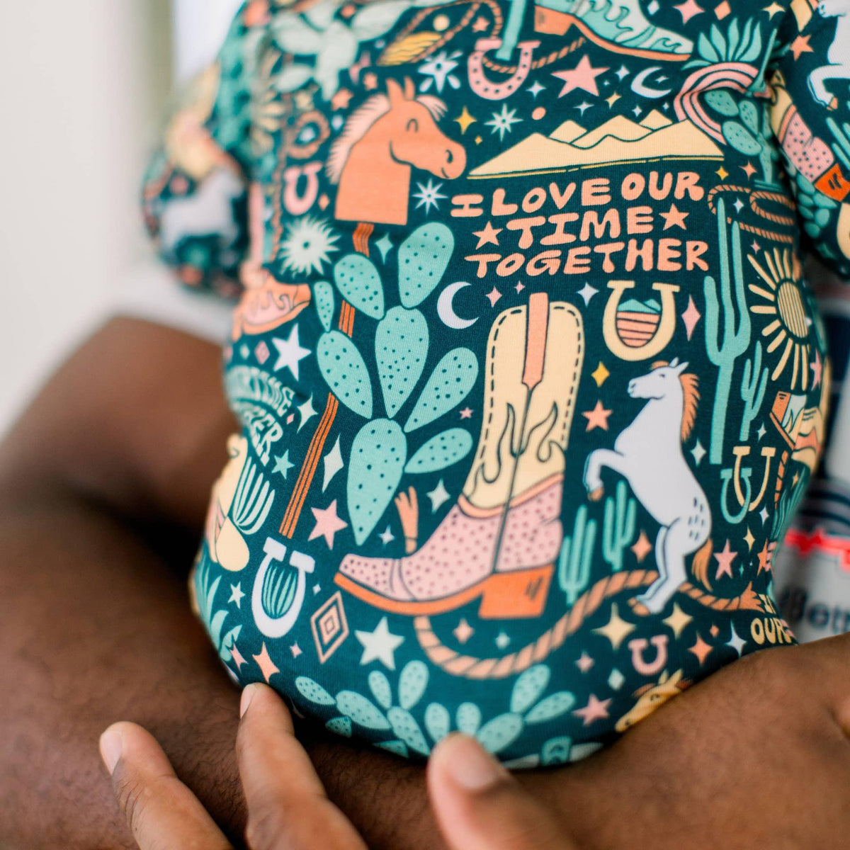 Raising Mama Wild West Baby Footie Pajamas – Cozy & Cute - The Palm Beach Baby
