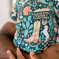 Raising Mama Wild West Baby Footie Pajamas – Cozy & Cute - The Palm Beach Baby