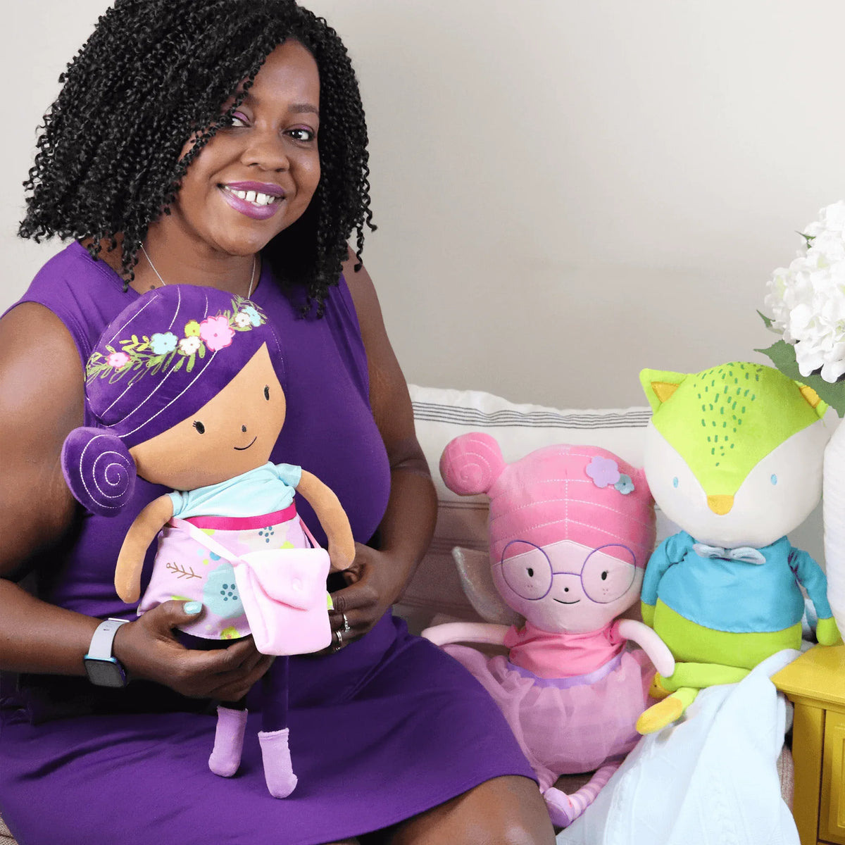Woodland Princess Plush Doll Soft Toy - The Palm Beach Baby