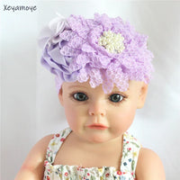 Chic Baby Chiffon Hair Accessories with Beaded Rhinestones for Babies to Toddlers - 24 Colors - The Palm Beach Baby