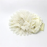 Chic Baby Chiffon Hair Accessories with Beaded Rhinestones for Babies to Toddlers - 24 Colors - The Palm Beach Baby