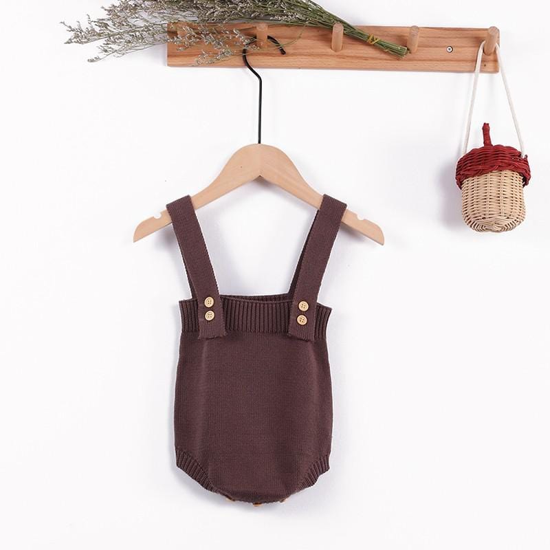 kids and babies clothing Picture 3 / China / 3-6M 66 "Farren" Autumn Knit Romper Overalls -The Palm Beach Baby