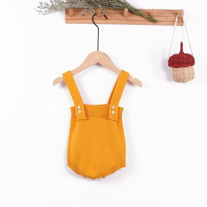 kids and babies clothing Picture 4 / China / 3-6M 66 "Farren" Autumn Knit Romper Overalls -The Palm Beach Baby