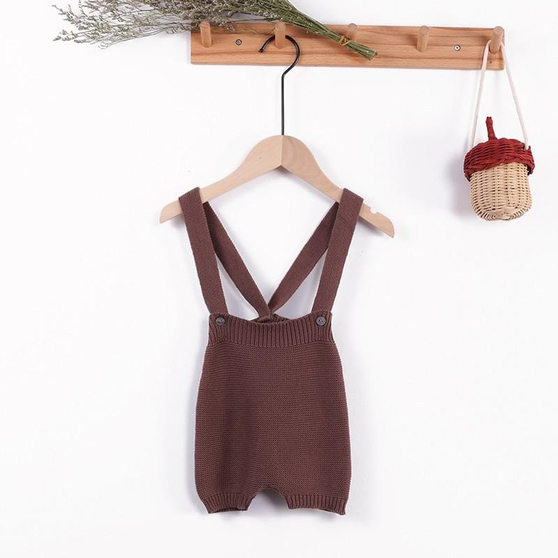 kids and babies clothing Picture 5 / China / 3-6M 66 "Farren" Autumn Knit Romper Overalls -The Palm Beach Baby