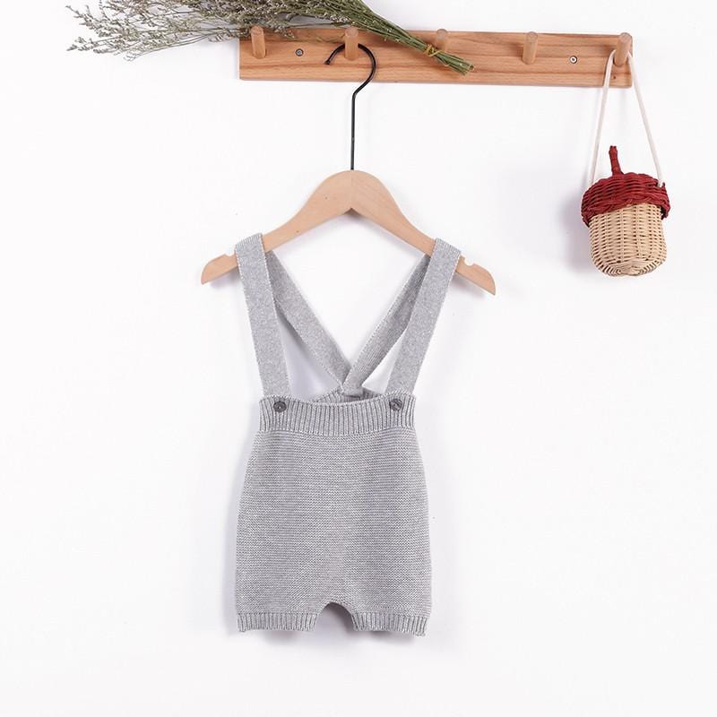 kids and babies clothing Picture 7 / China / 3-6M 66 "Farren" Autumn Knit Romper Overalls -The Palm Beach Baby