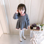 babies and kids clothes "Addison" Winter-Knit Dress -The Palm Beach Baby