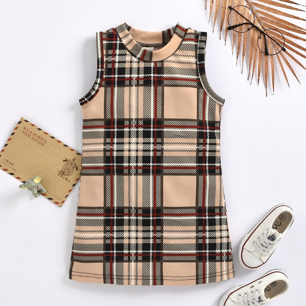 kids and babies clothing Classic Plaid Dress/Jumper -The Palm Beach Baby
