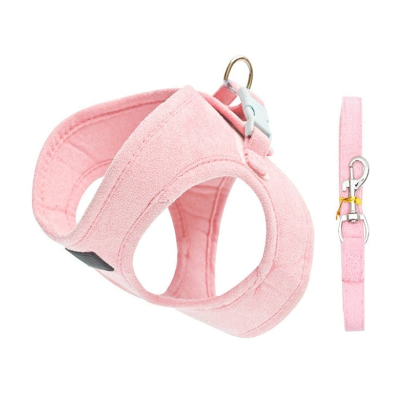 pet harness Pink / S / United States Adjustable Padded Pet Harness -The Palm Beach Baby
